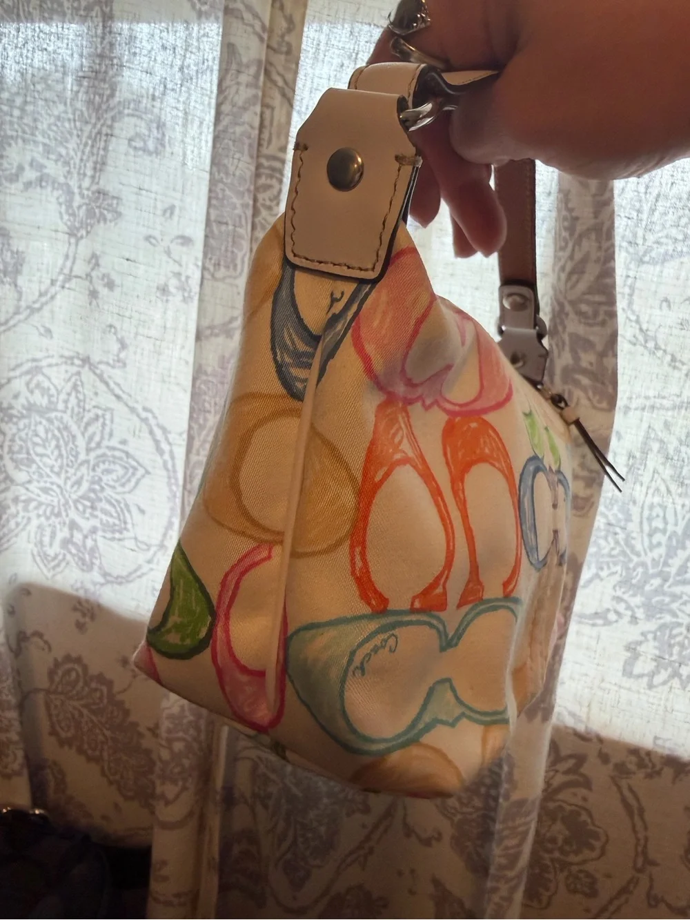 Coach Hampton Weekend Scribble Mini Bag - Picture 7 of 11